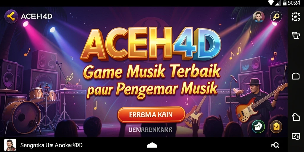 Gameplay ACEH4D yang penuh warna dan seru.