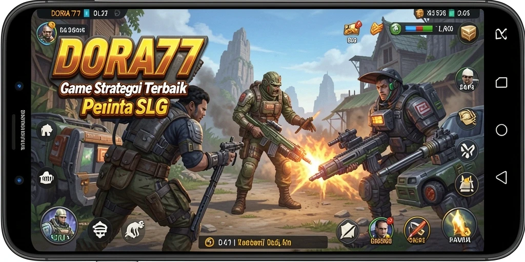 Tampilan gameplay DORA77 yang menegangkan dan penuh strategi.