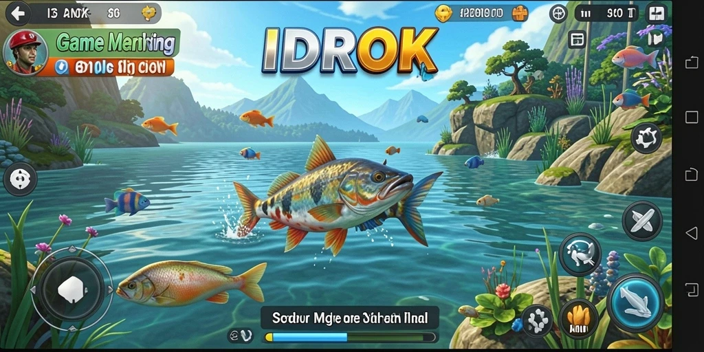 Gameplay memancing seru yang mengasyikkan di IDROK.