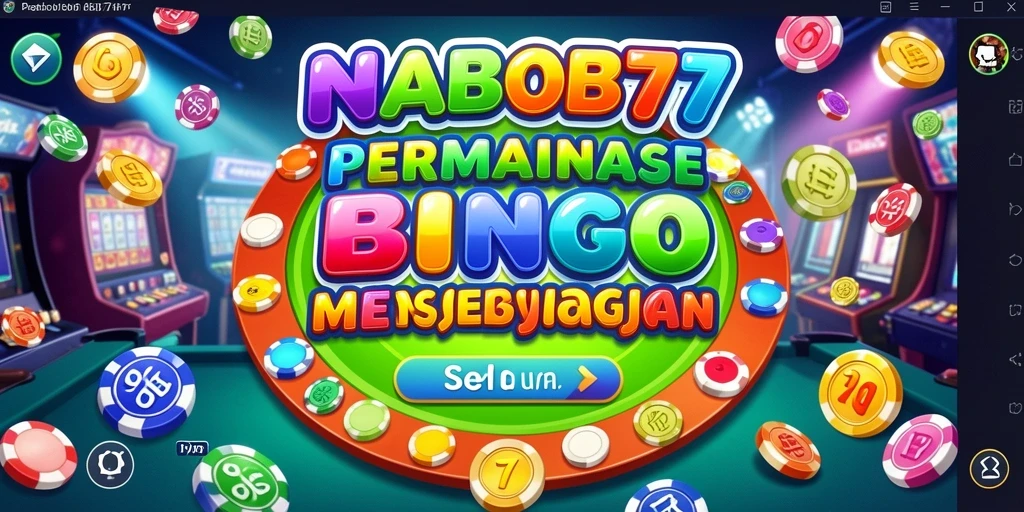 Tampilan gameplay Bingo yang menarik dan interaktif dari NABOB77.